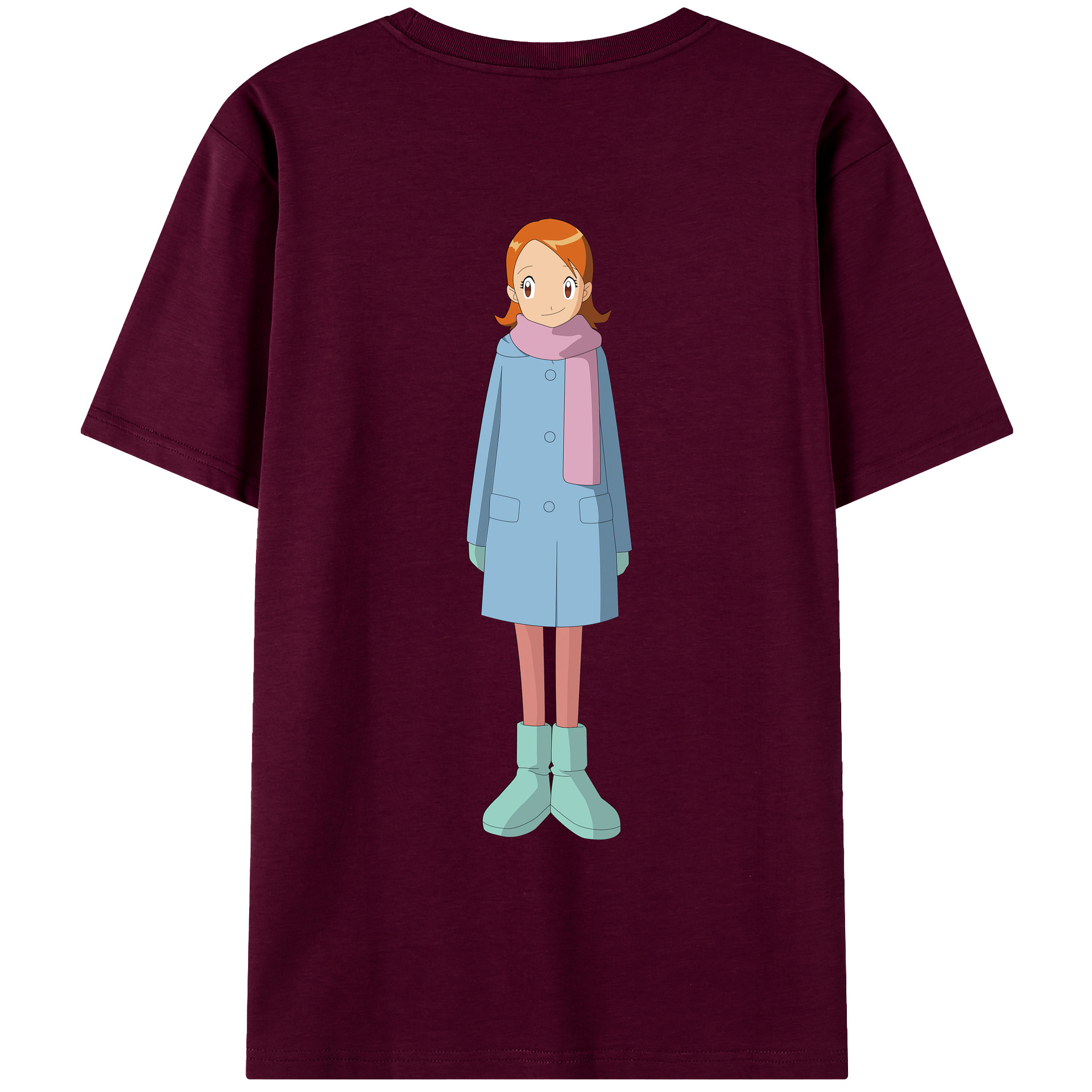 （画像用） Digimon デジタルモンスター/デジモン レディース半袖Tシャツ(バックプリント)